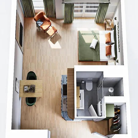 Апартаменти Uplandparcs W3 Вінтерберг